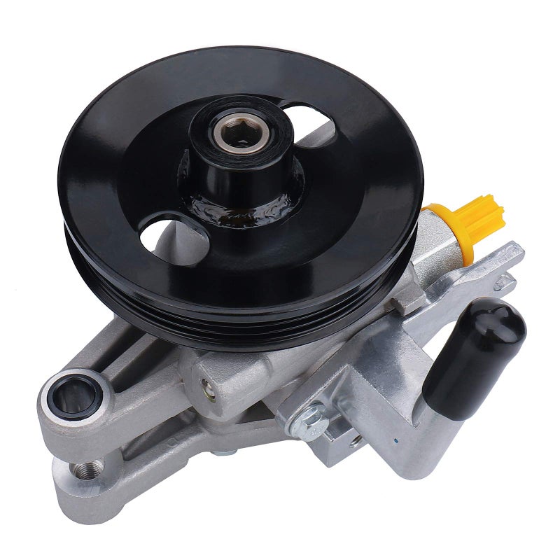 BRTEC Power Steering Pump with Pulley for Kia Spectra5 Sportage for Hyundai Tucson 2004 2005 2006 2007 2008 2009 2010#21-5440 - Image 1